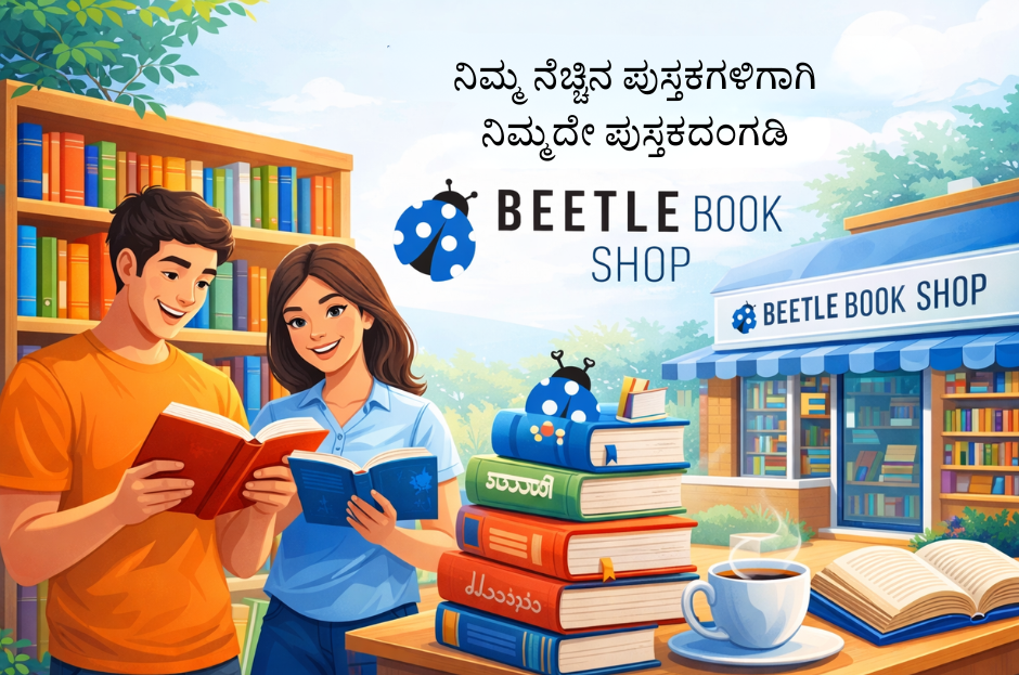 Beetle Bookshop Kannada Book House – ಕನ್ನಡ ಪುಸ್ತಕಗಳ ಖಜಾನೆ 📚 - Beetle Book Shop