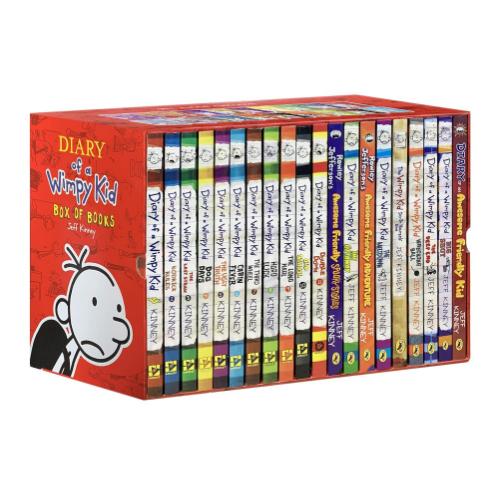 Diary of a Wimpy Kid Complete 20-Book Collection by Jeff Kinney | Beetle Bookshop