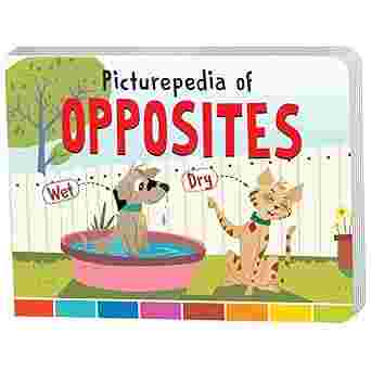 The Book Tree Picturepedia of Opposites Board Book - Majestic Book Club