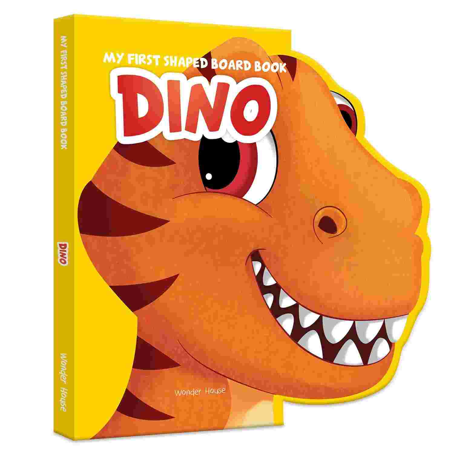 My First Shaped Board Book: Illustrated Dino Prehistoric Adventures for Little Explorers | Age 2+