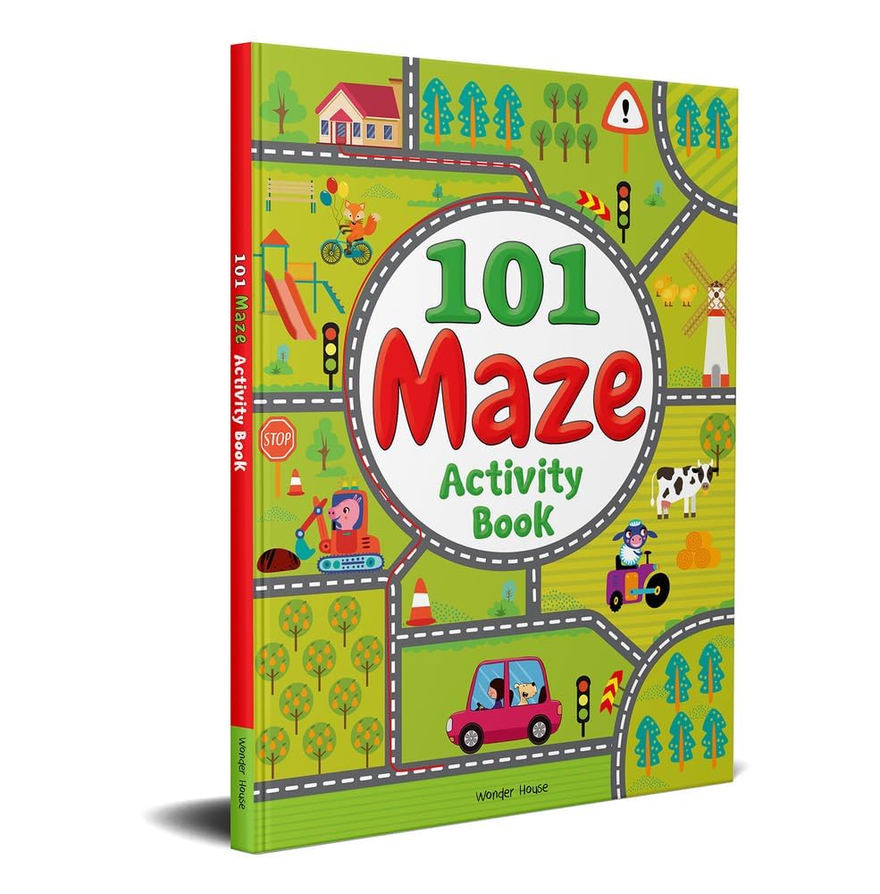 101 Maze Activity Book for Kids | Wonder House | Beetle Bookshop