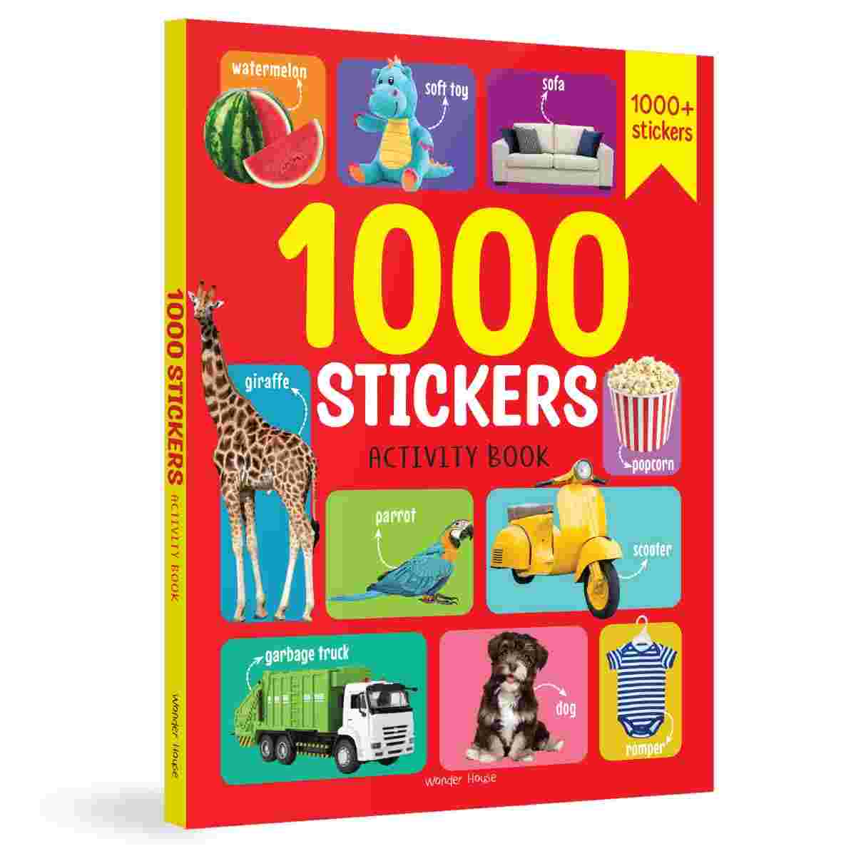 My First 1000 Stickers Activity Book By Wonder House Books