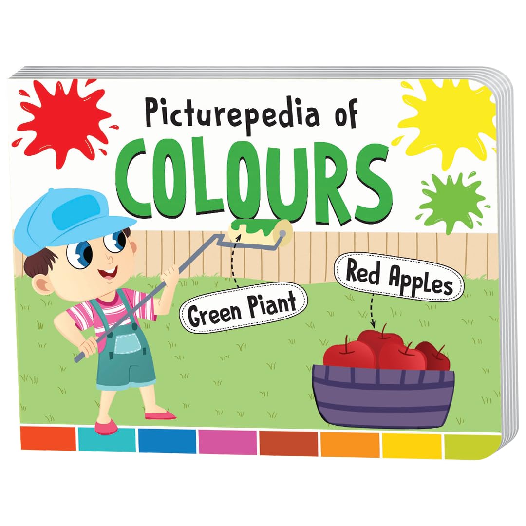 The Book Tree Picturepedia of Colours Board Book - Majestic Book Club