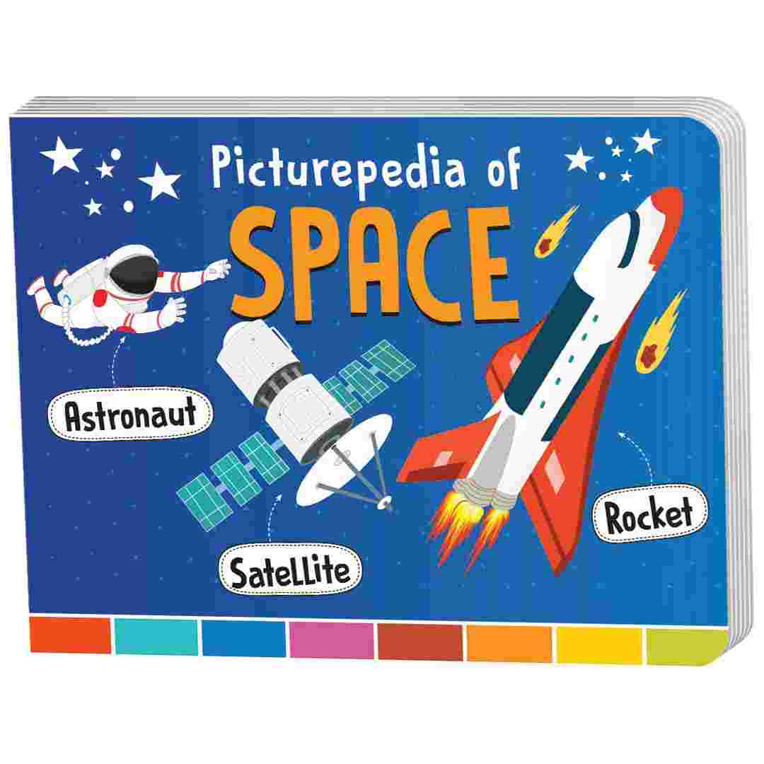 The Book Tree Picturepedia of Space Board Book - Majestic Book Club