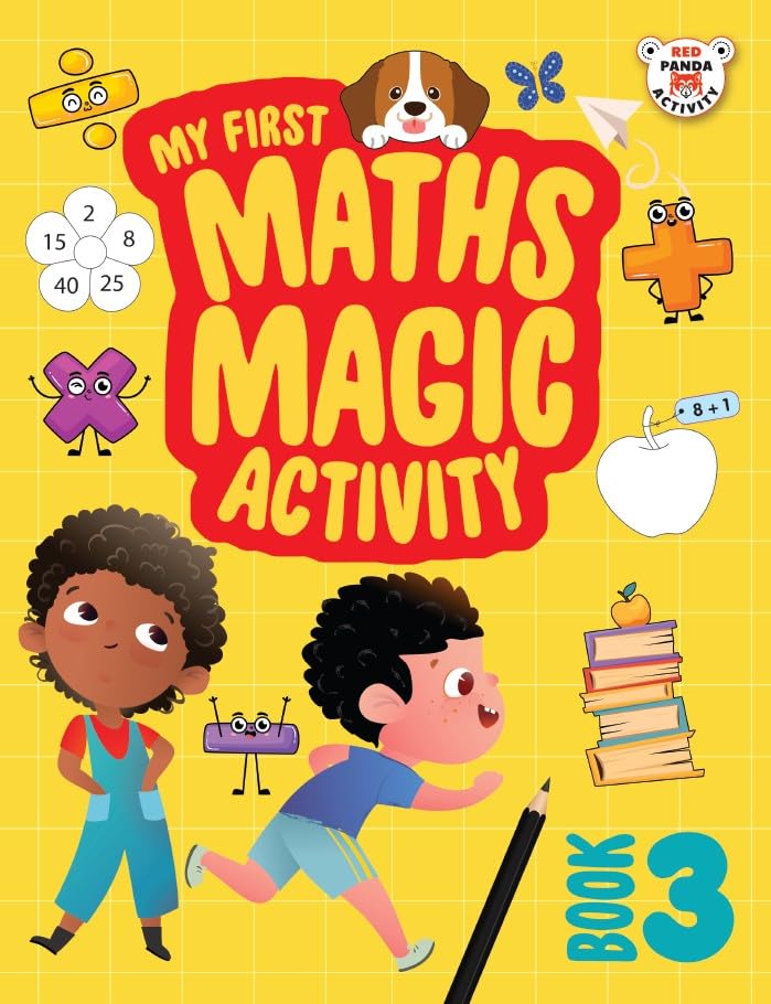 My First Maths Magic Activity Book 3 By Red Panda