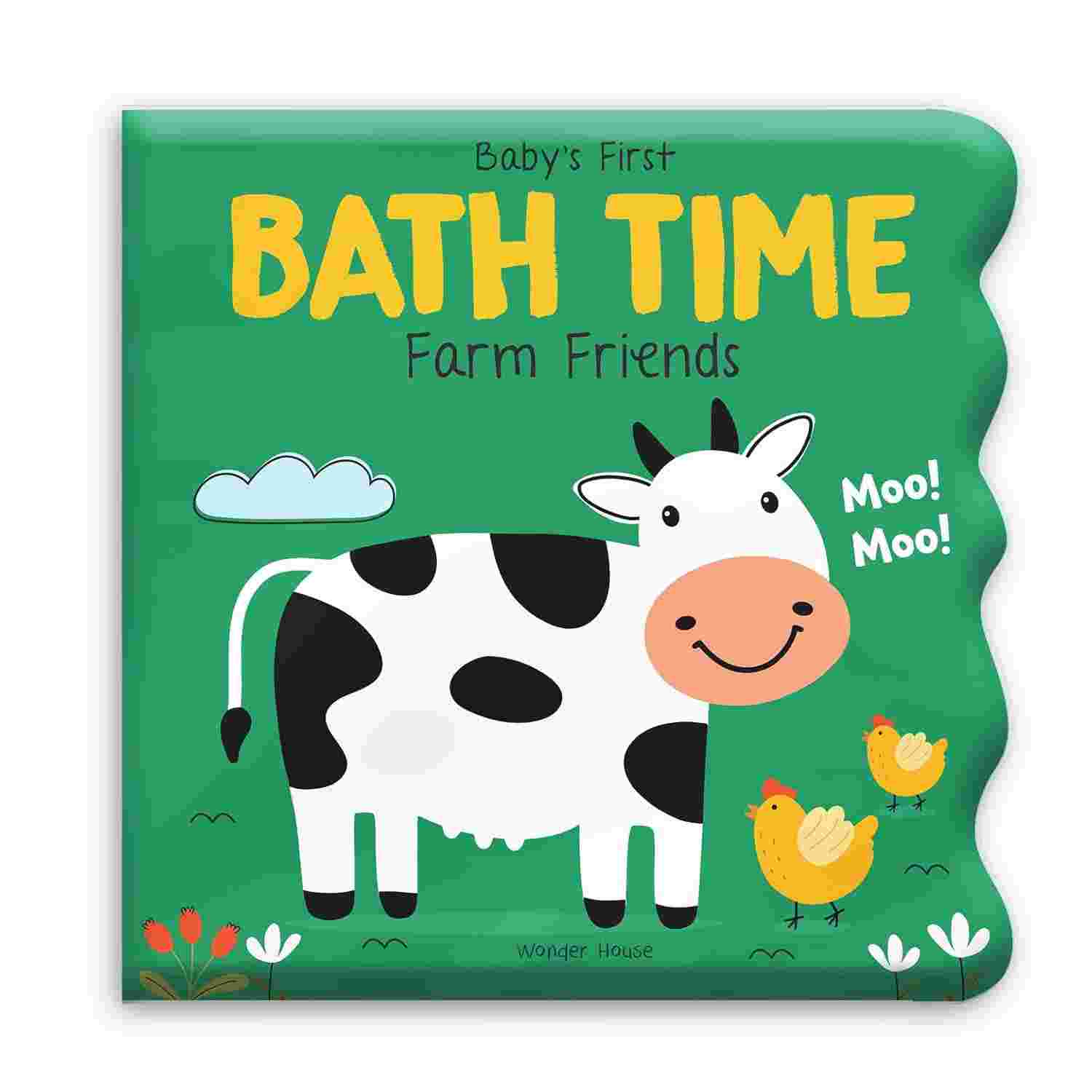 Baby's First Bath Time: Farm Friends