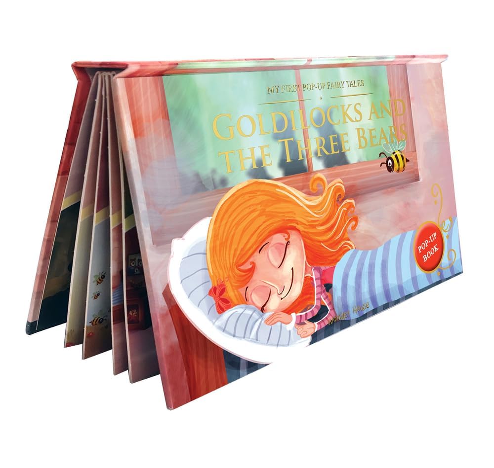 My First Pop-Up Fairy Tales: Goldilocks and the Three Bears By Wonder House Books