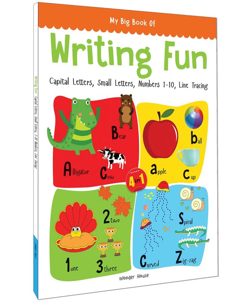 My Big Book of Writing Fun By Wonder House Books