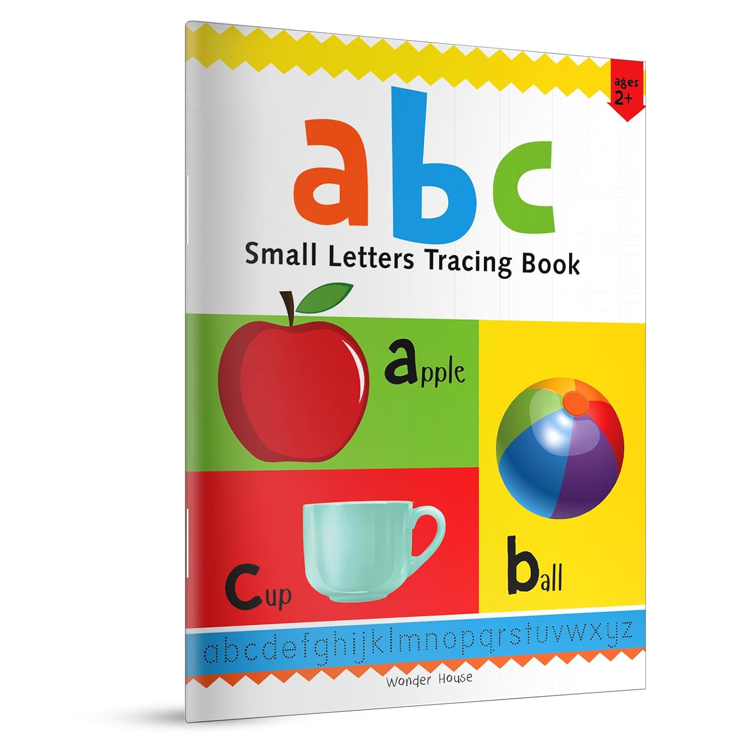 Preschool Activity Book abc Small Letters Tracing | Beetle Bookshop