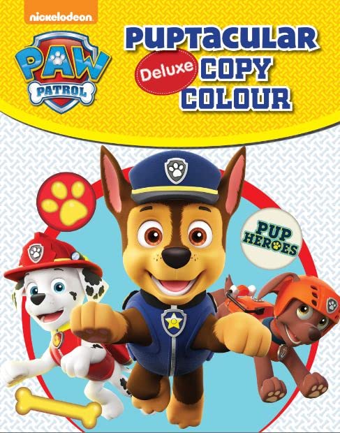 Paw Patrol Puptacular Copy Colouring Activity Book - Parragon Publishing India