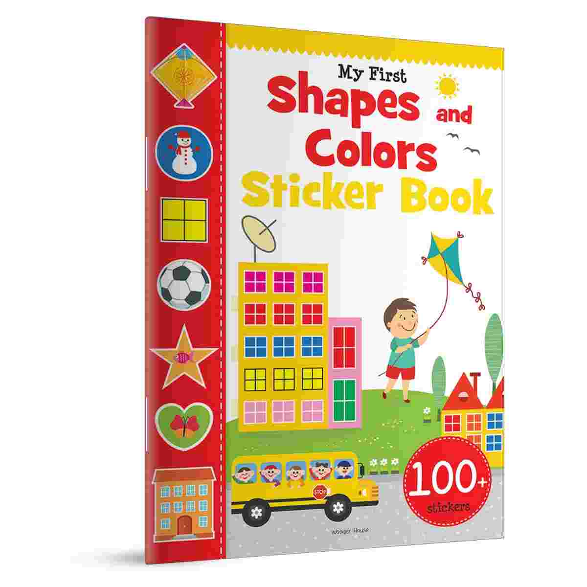 My First Shapes and Colours Sticker Book By Wonder House Books