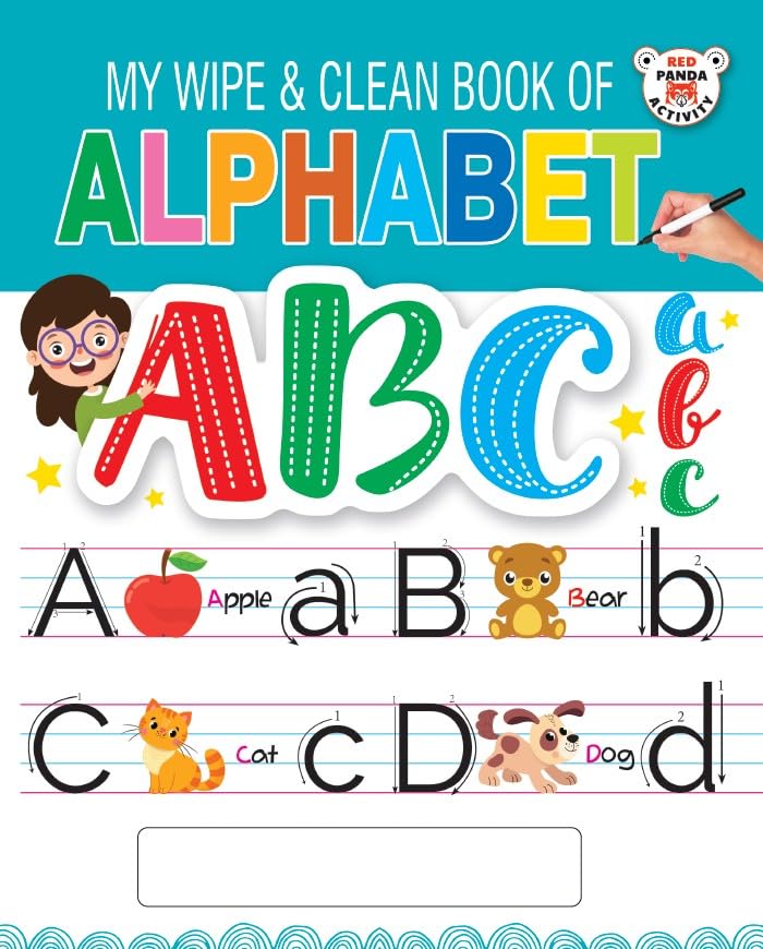 My Wipe & Clean Book of Alphabet By Red Panda