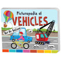 The Book Tree Picturepedia of Vehicles Board Book - Majestic Book Club