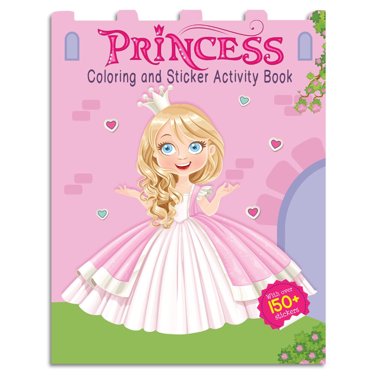 Princesses: Coloring and Sticker Activity Book By Wonder House Books