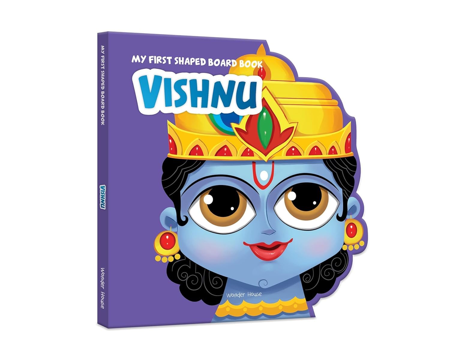 My First Shaped Board Book Lord Vishnu | Kids | Beetle Bookshop