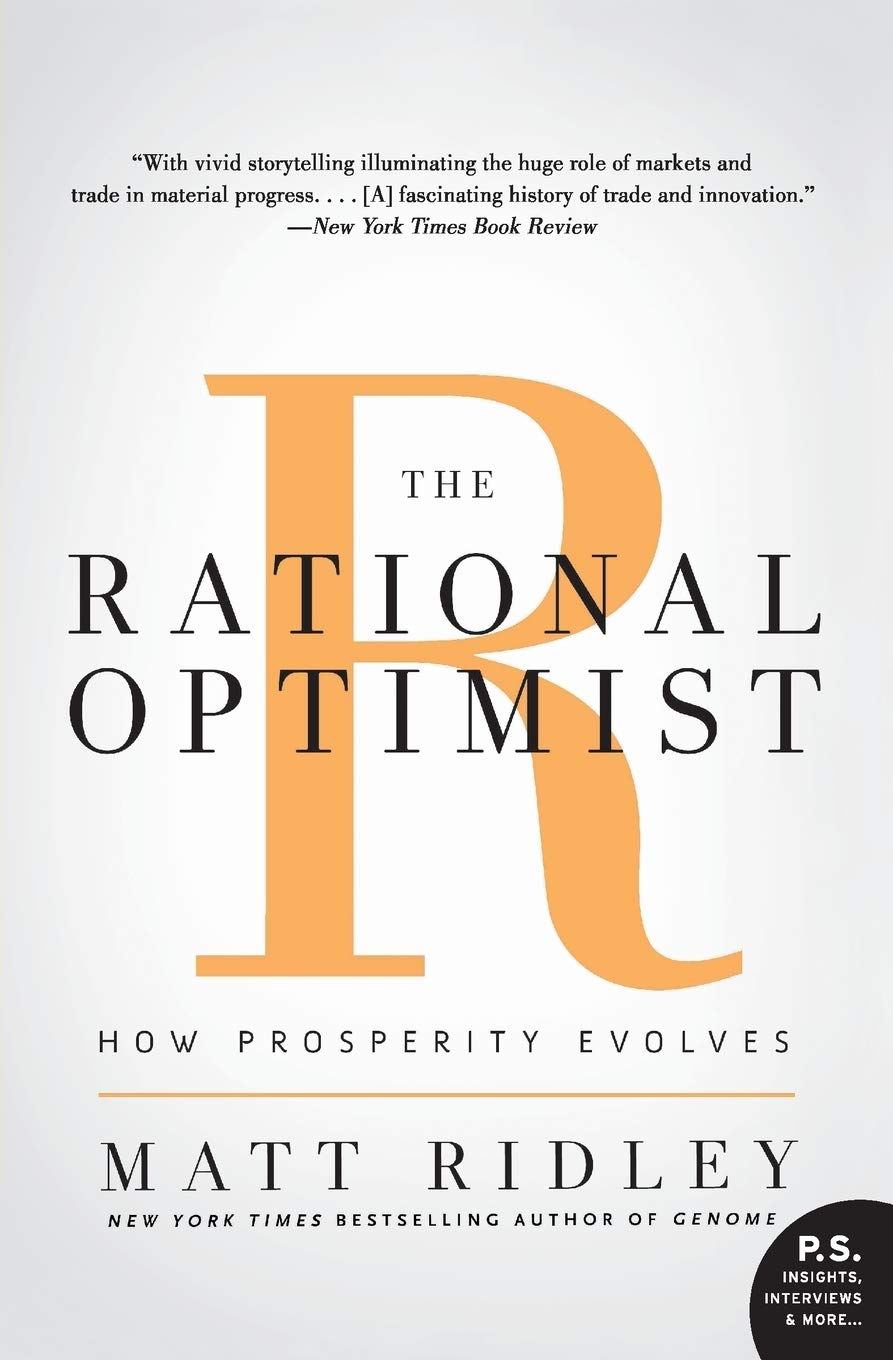 The Rational Optimist | Matt Ridley | Beetle Bookshop