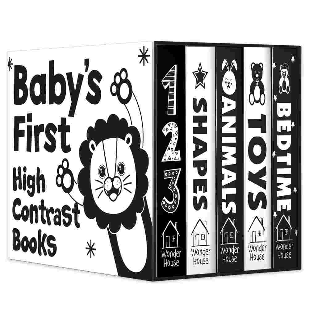 Baby’s First High-Contrast Books (Box Set of 5)