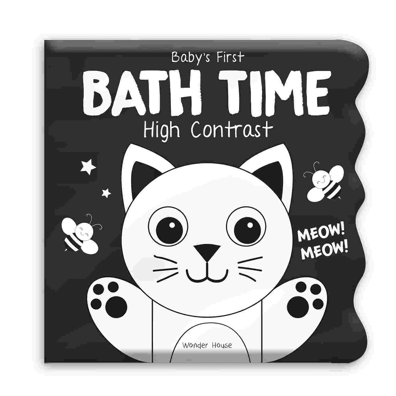 Baby's First Bath Time: High Contrast