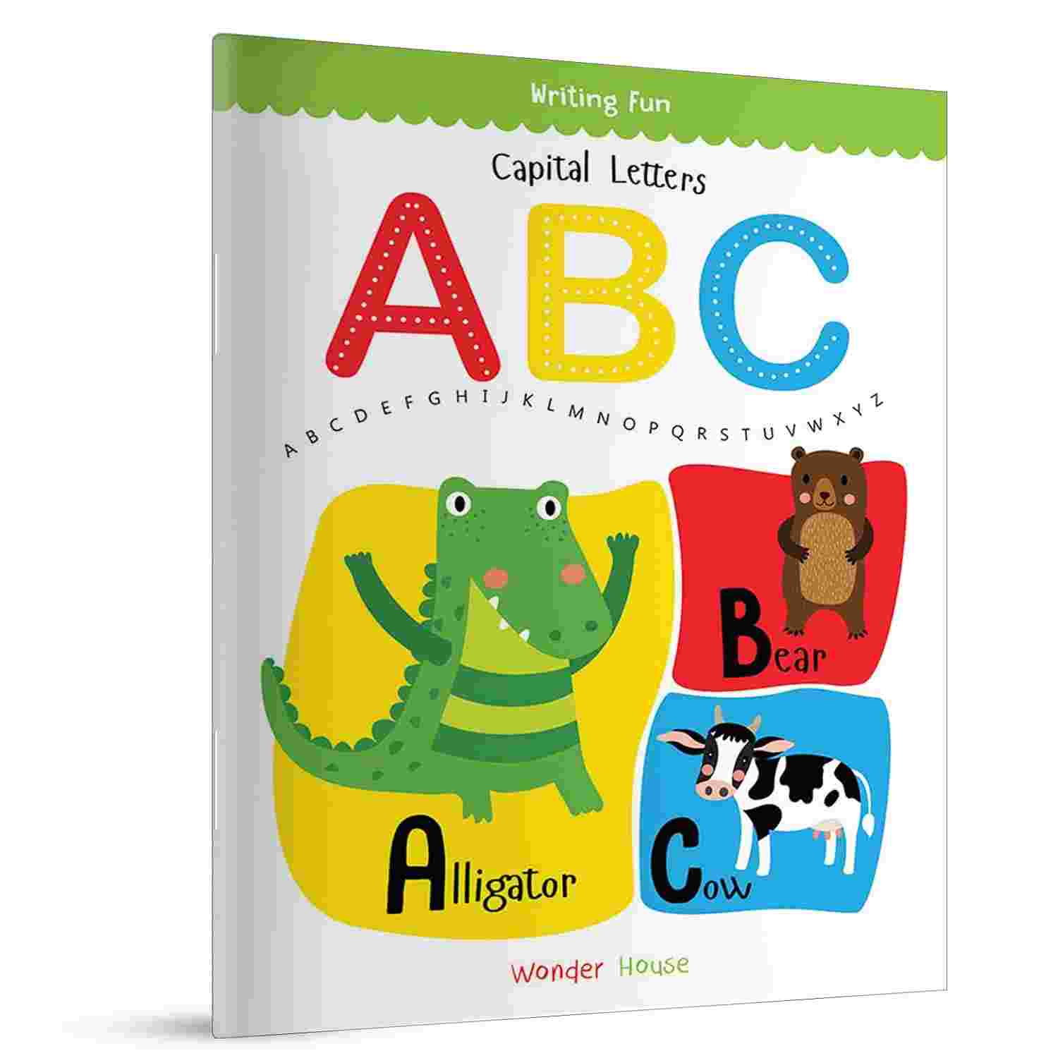 Capital Letters ABC – Write and Practice Book for Kids By Wonder House Books