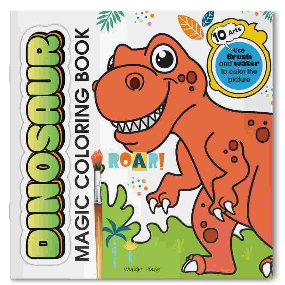 Dinosaur Magic Coloring Book