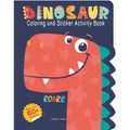Dinosaurs: Coloring and Sticker Activity Book (Includes 150+ Stickers) By Wonder House Books