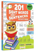 201 Sight Words and Sentences: Activity Book for Children By Wonder House Books