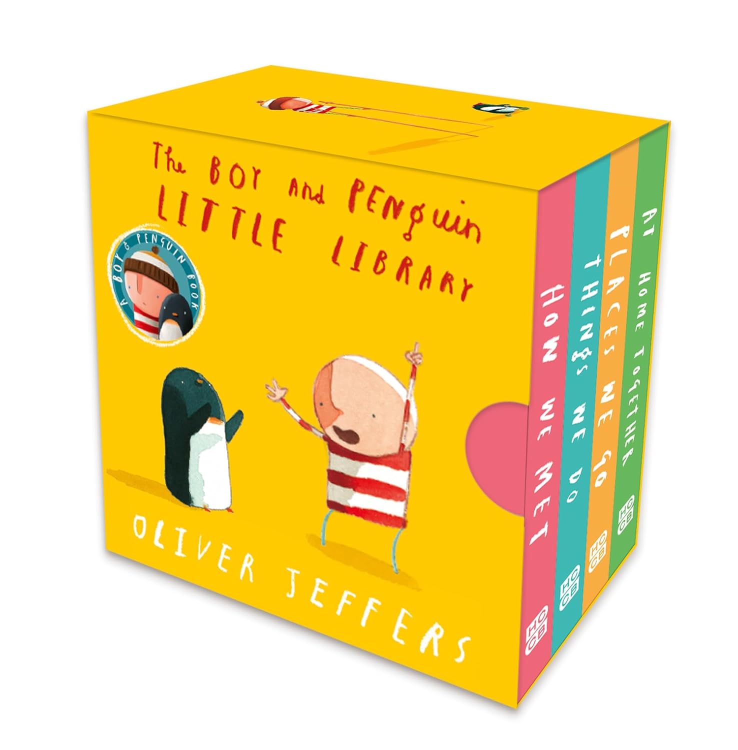 The Boy and Penguin Little Library By Oliver Jeffers (A Collection of 4 Mini Board Books)
