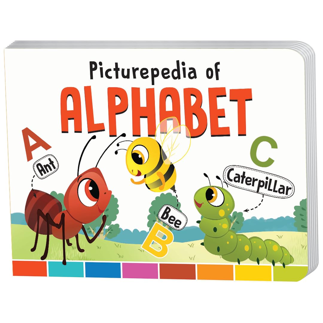 The Book Tree Picturepedia of Alphabet Board Book - Majestic Book Club