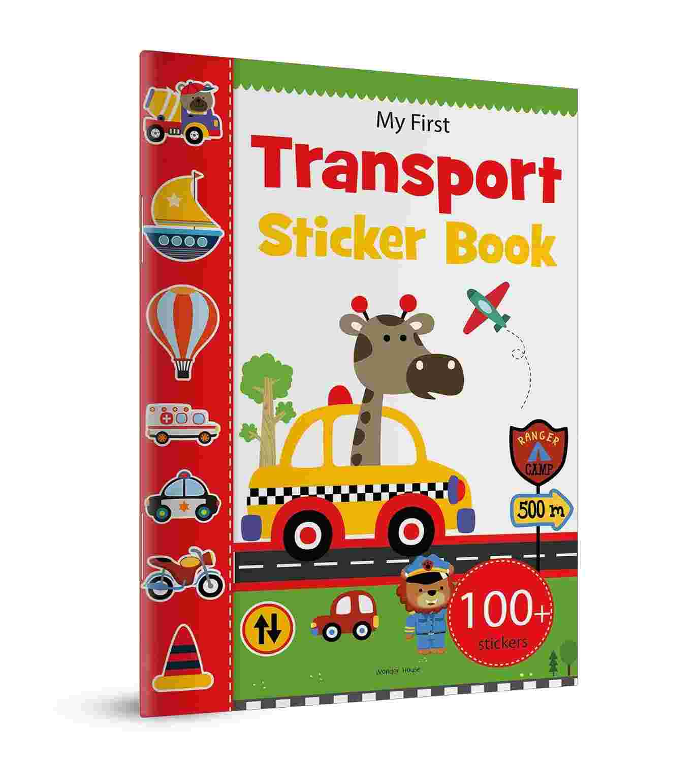 My First Transport Sticker Book By Wonder House Books