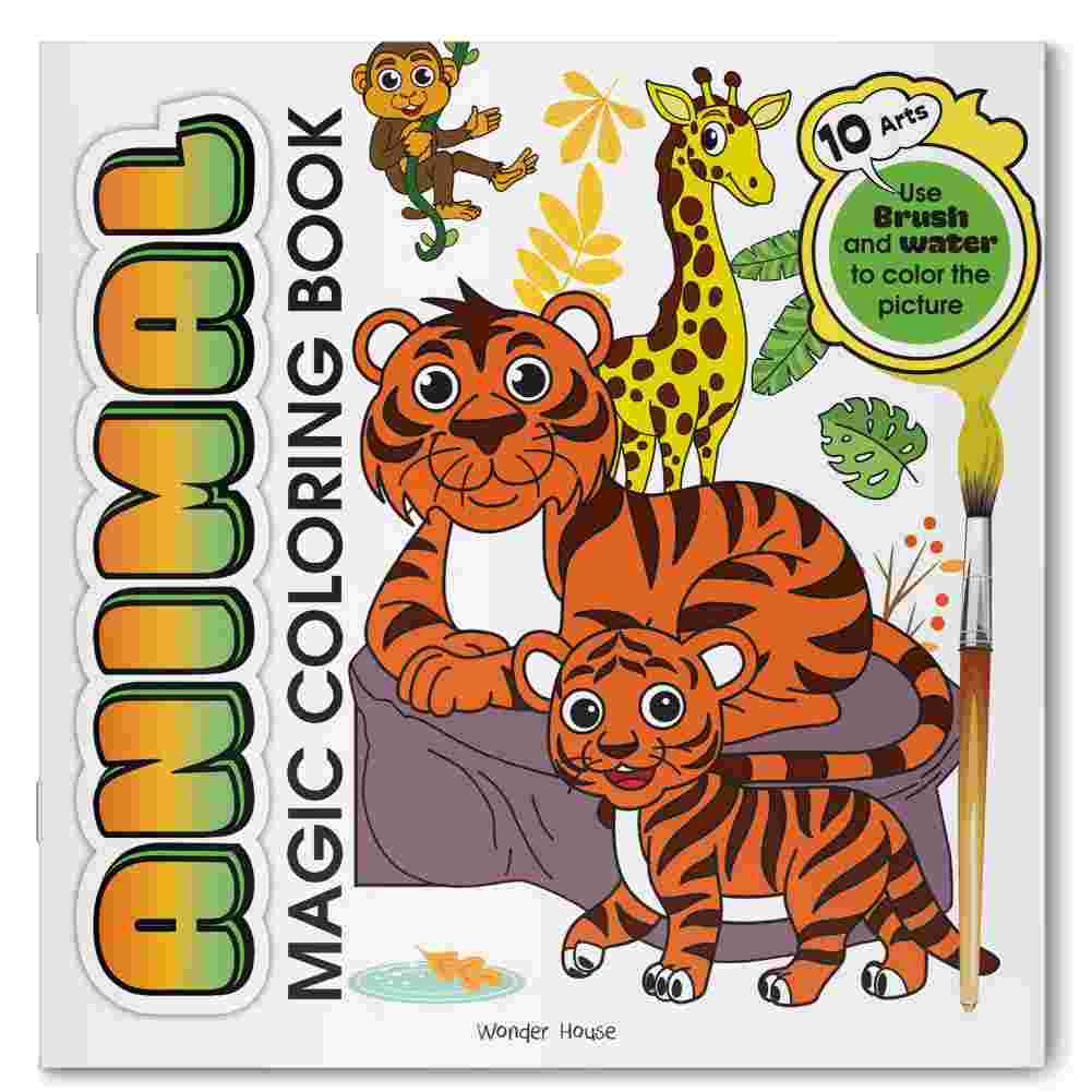 Animal Magic Coloring Book
