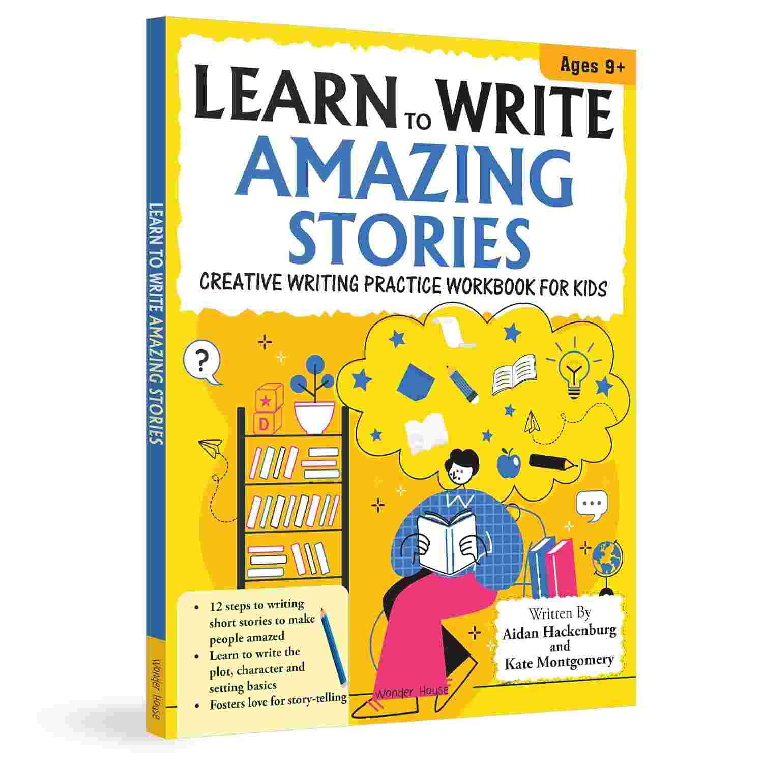 Learn to Write Amazing Stories: Creative Writing Workbook for Kids