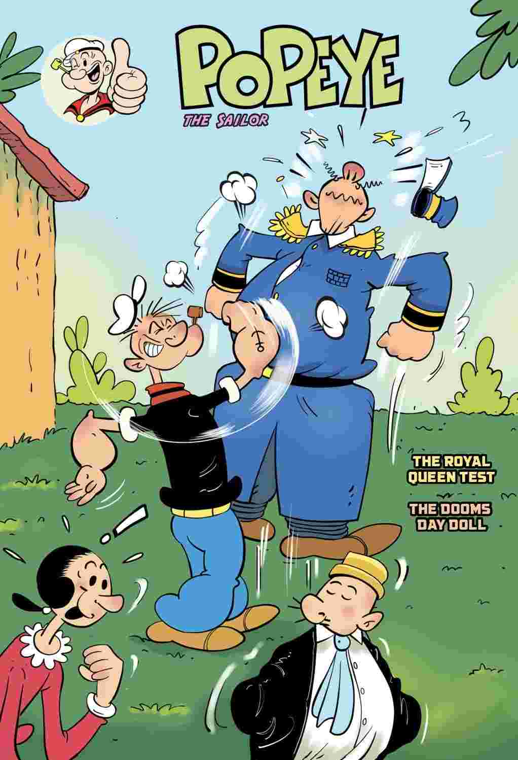 The Royal Queens Test and The Dooms Day Doll: Popeye The Sailor By E.C. Segar
