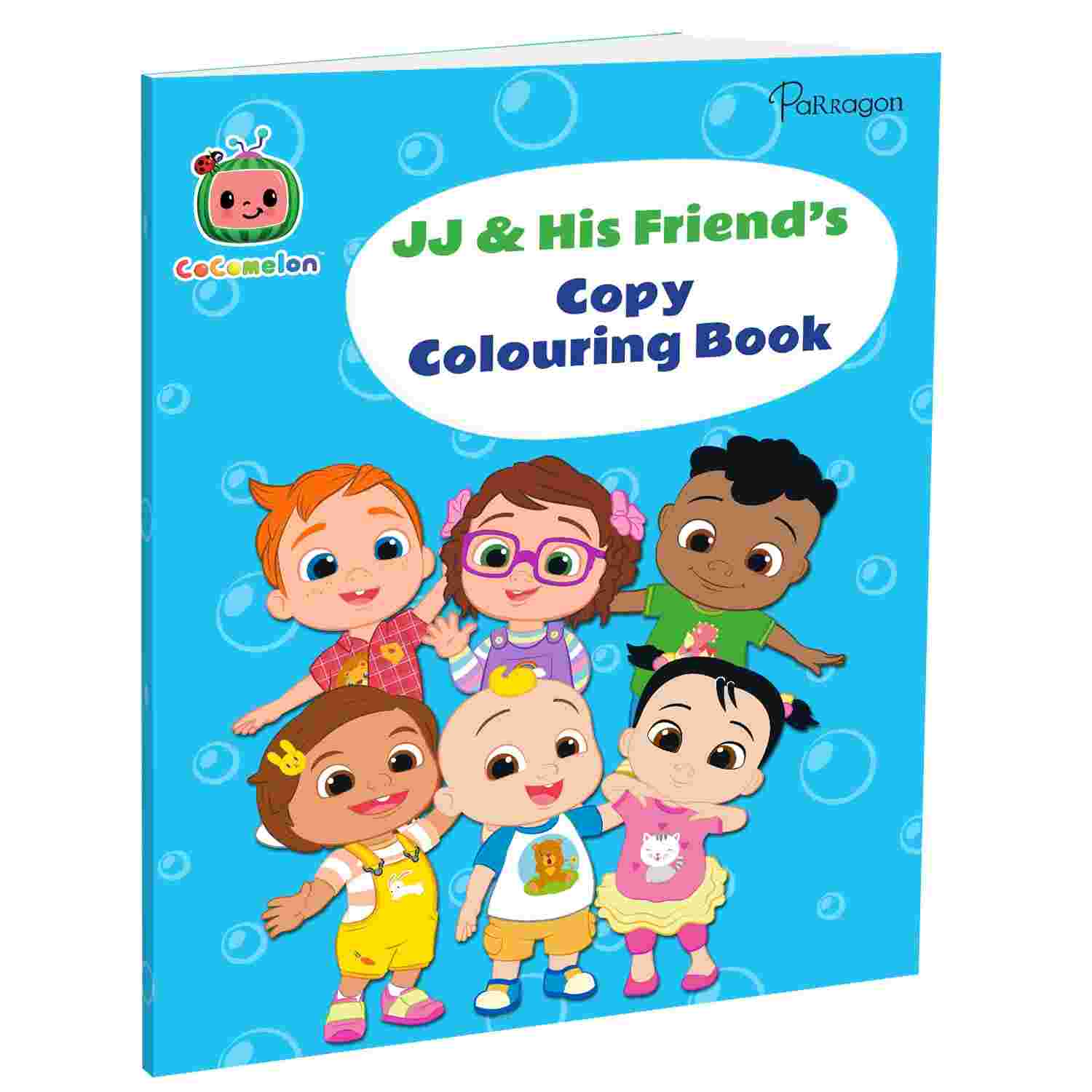 CoComelon JJ and His Friends Copy Colouring Book - Parragon Publishing India