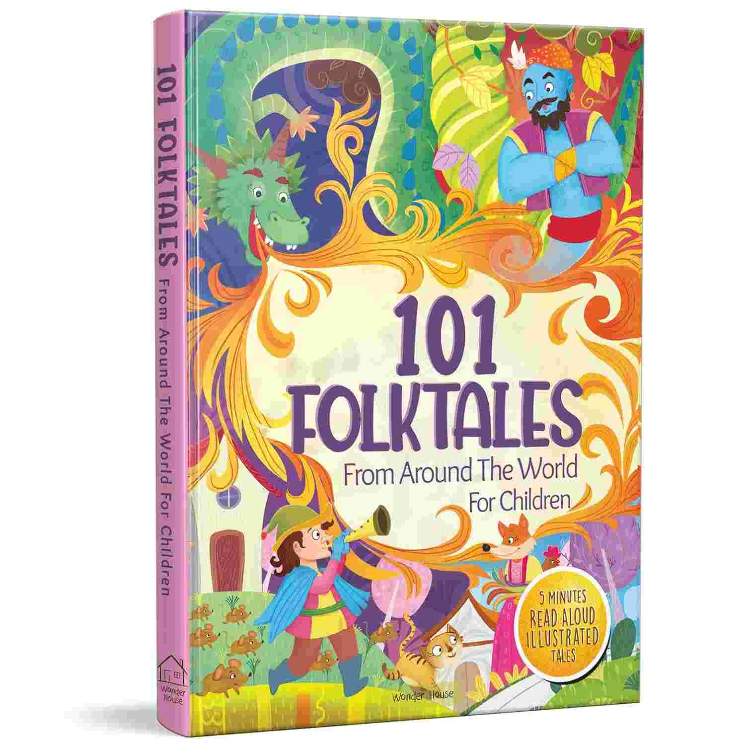 101 Folktales For Children (5-Minute Read-Aloud Illustrated Tales)