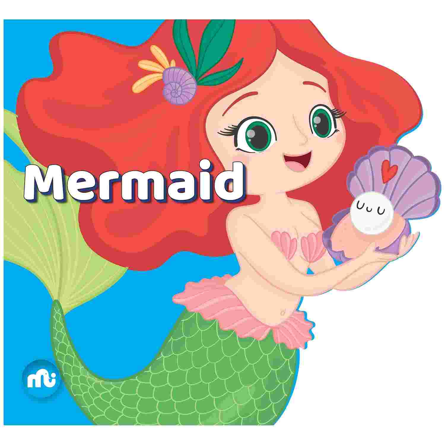 Cutout Board Book: Mermaid – By Moonstone & Rupa Publications India (Published by Rupa Publications India)