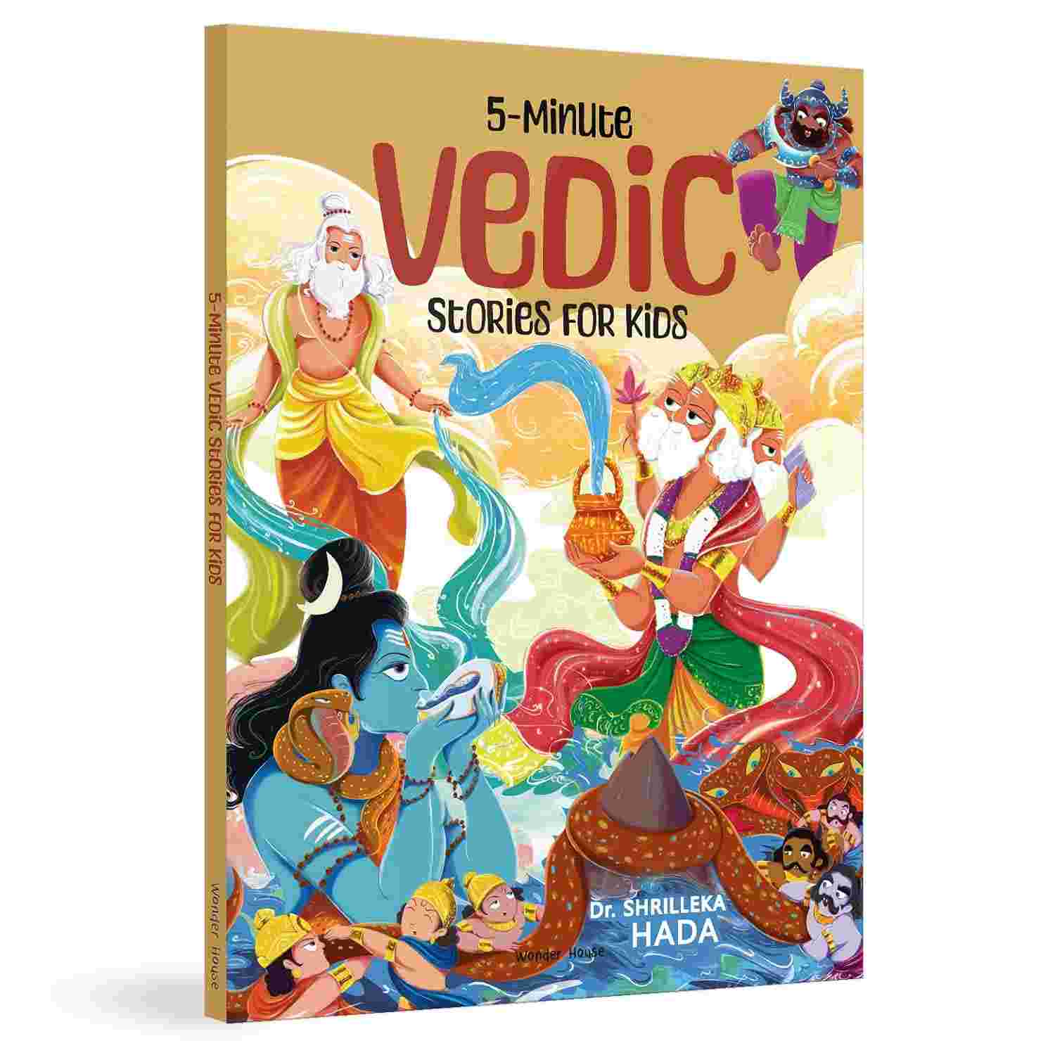 5 Minute Vedic Stories for Kids By Dr. Shrilleka Hada