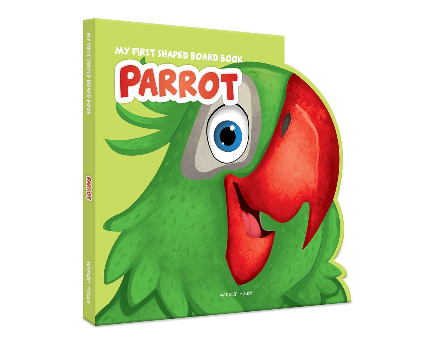 My First Shaped Board Book Parrot | Kids | Beetle Bookshop