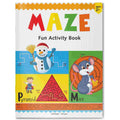 Preschool Activity Book: Maze Fun Maze Activity Book for Kids Ages 3–5 | By Wonder House Books