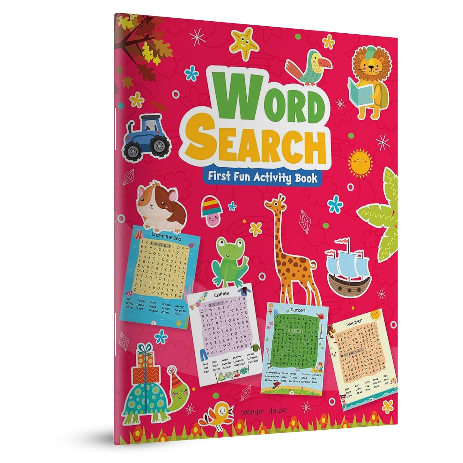 Word Search: First Fun Activity Book for Kids | Beetle Bookshop