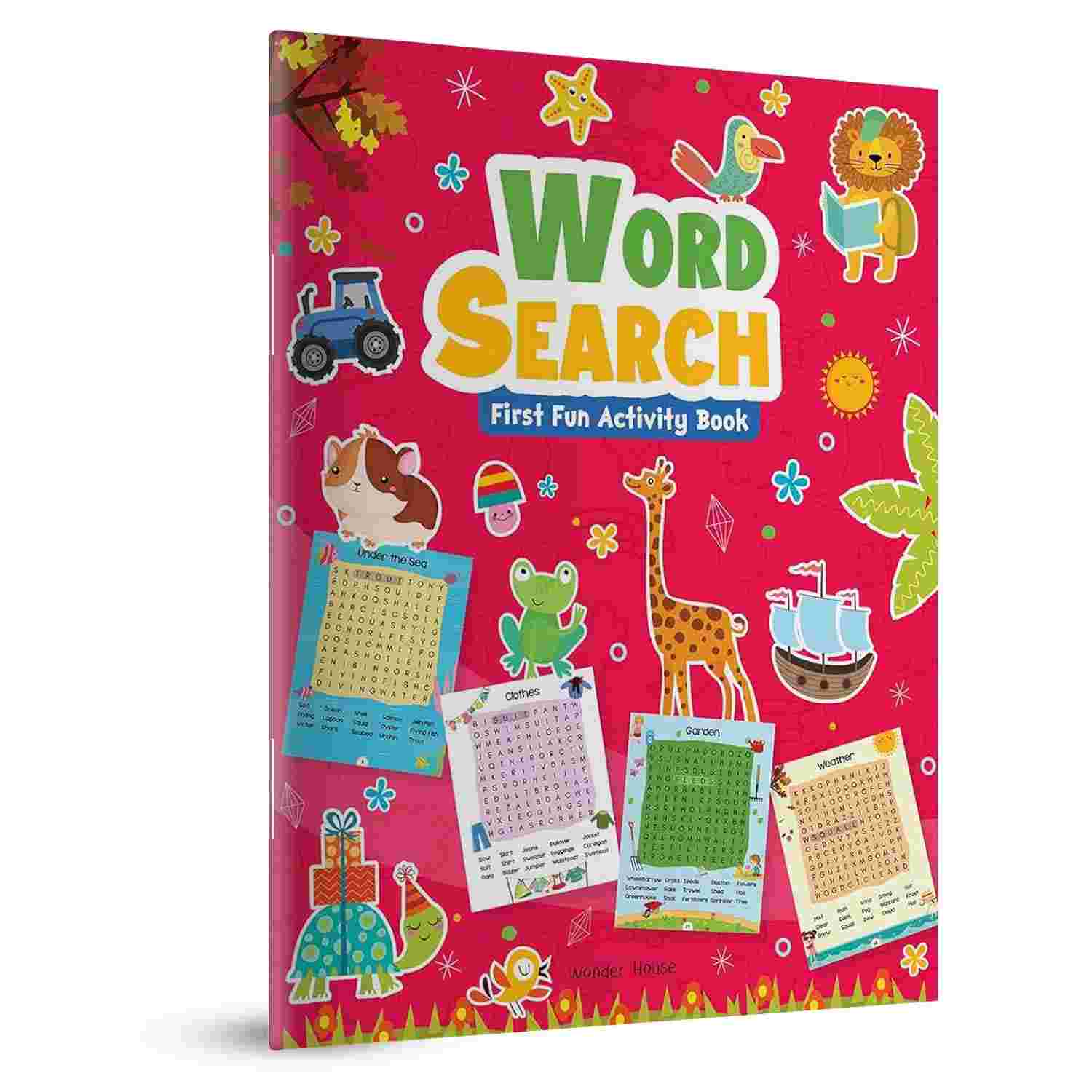Word Search: First Fun Activity Book for Kids