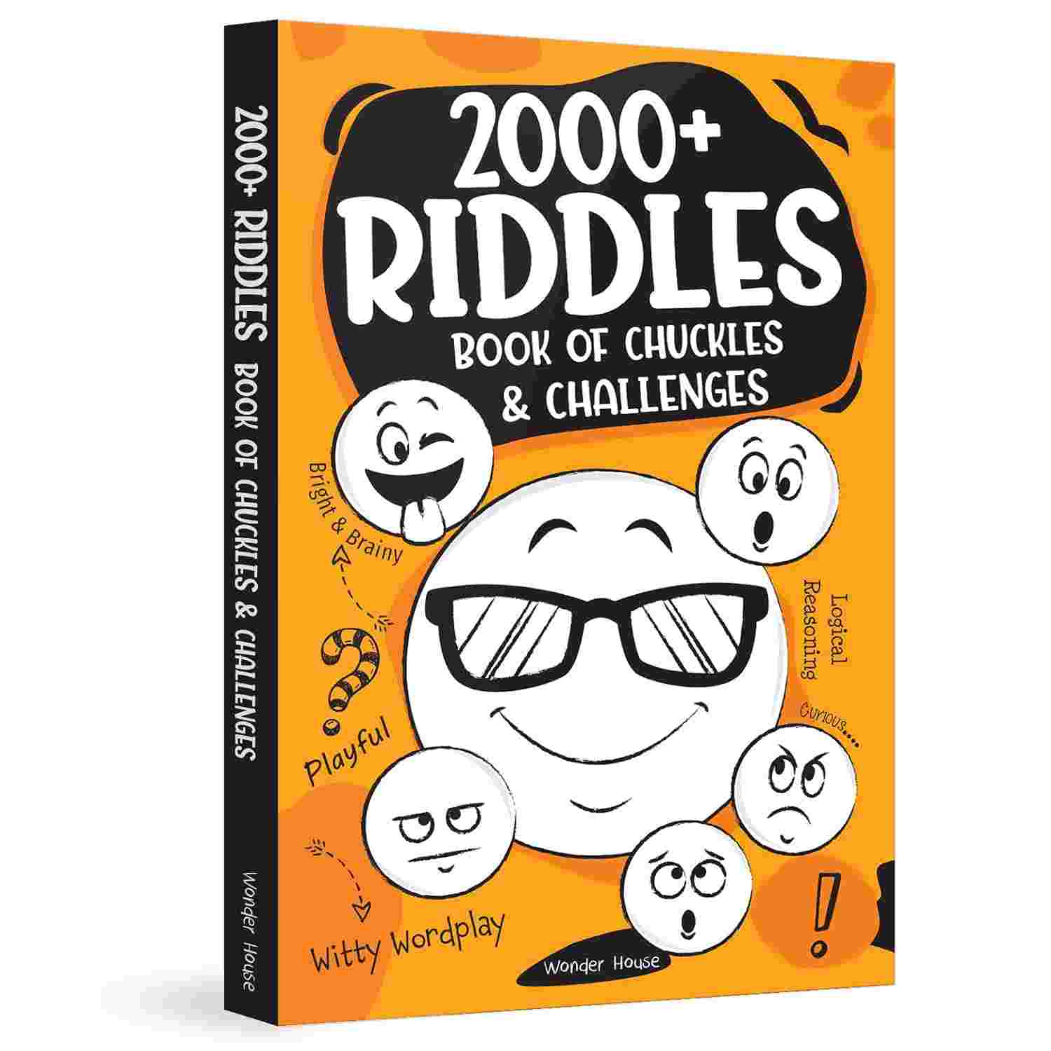 2000+ Riddles: Book of Chuckles & Challenges By Wonder House Books