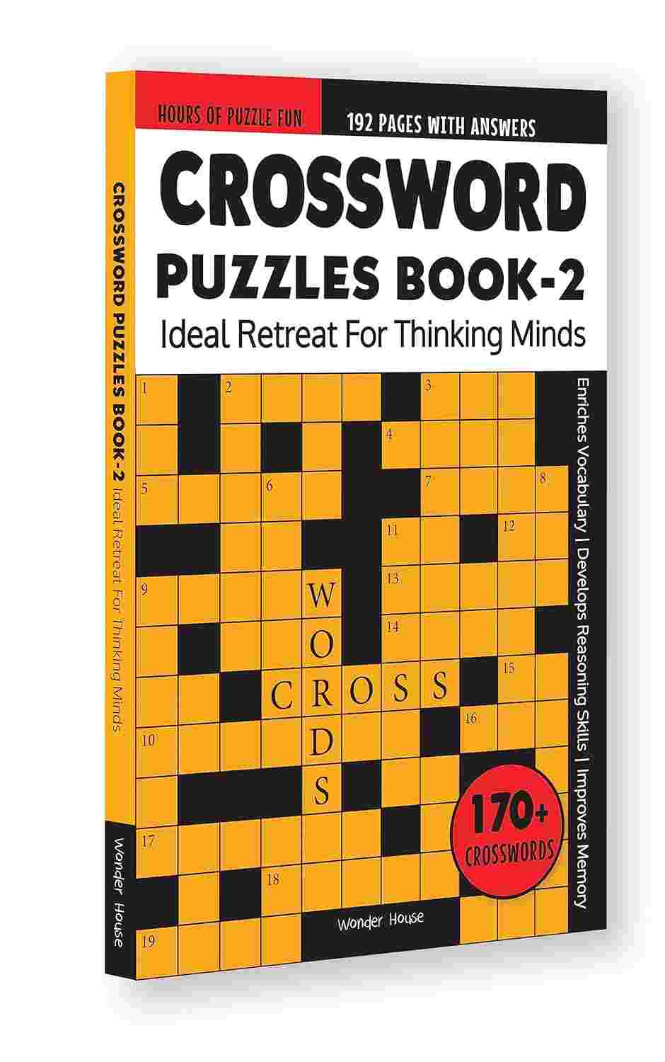 Crossword Puzzles Book 2: Ideal Retreat for Thinking Minds