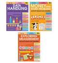 Math Activity Books Bundle 3 – Measurement / Data Handling / Money and Word Problem (Pack of 3 Books)