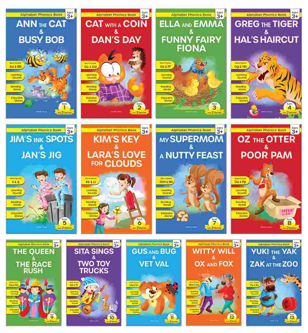 Alphabet Phonics - Pack of 13 Books