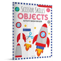 Scissor Skills: Objects | Activity Book for Kids Progressive Cutting & Paste Guide | Ages 5+ | By Wonder House Books