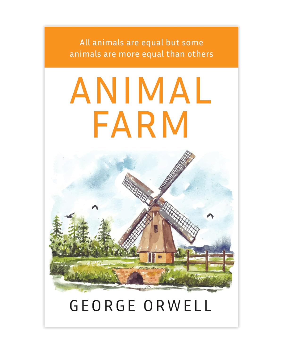 Animal Farm by George Orwell (Classic Paperback with Ribbon Bookmark)