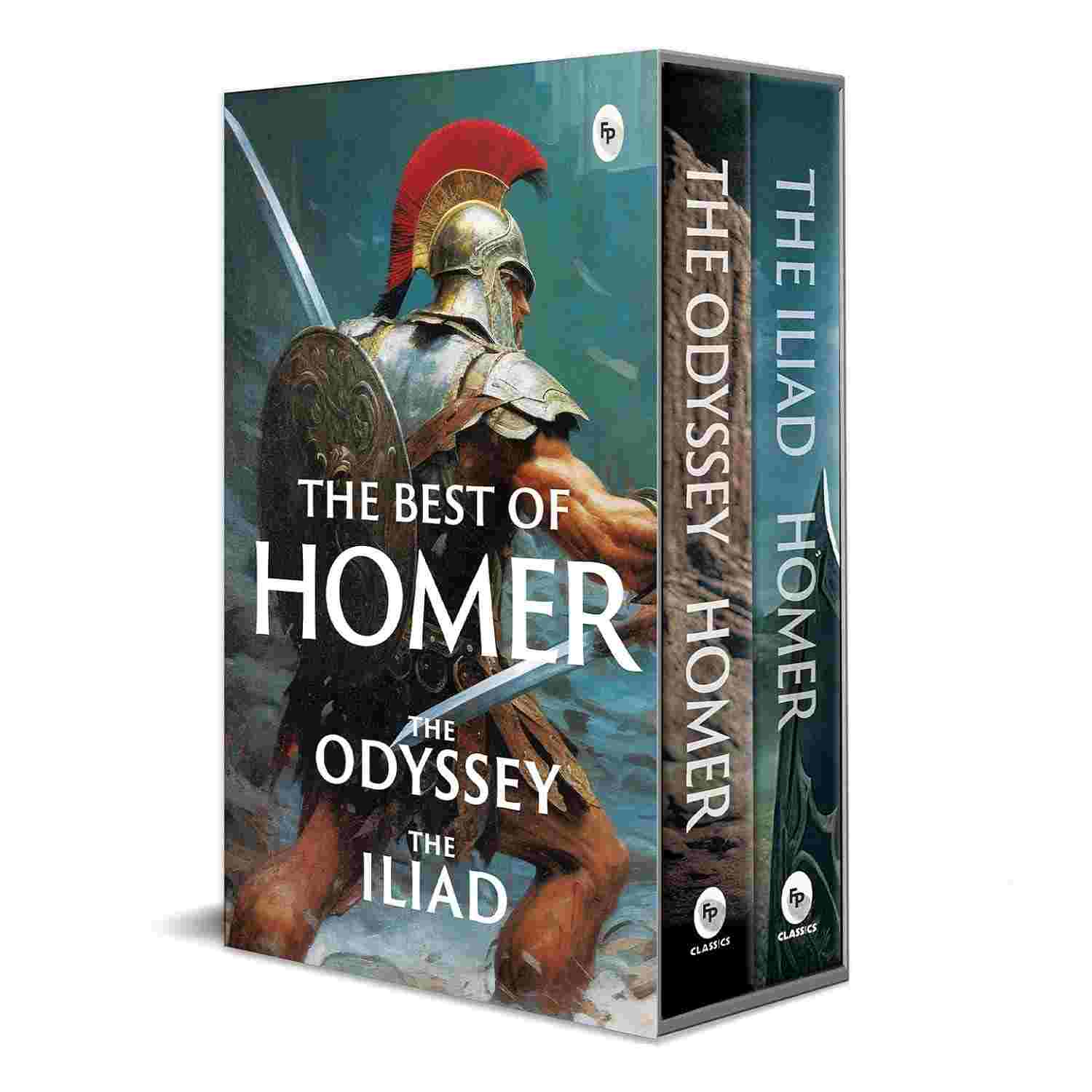 The Best of Homer: The Iliad and The Odyssey (2-Book Set) Fingerprint! Classics