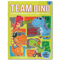 Team Dino Sticker Coloring Book For Kids By Wonder House Books