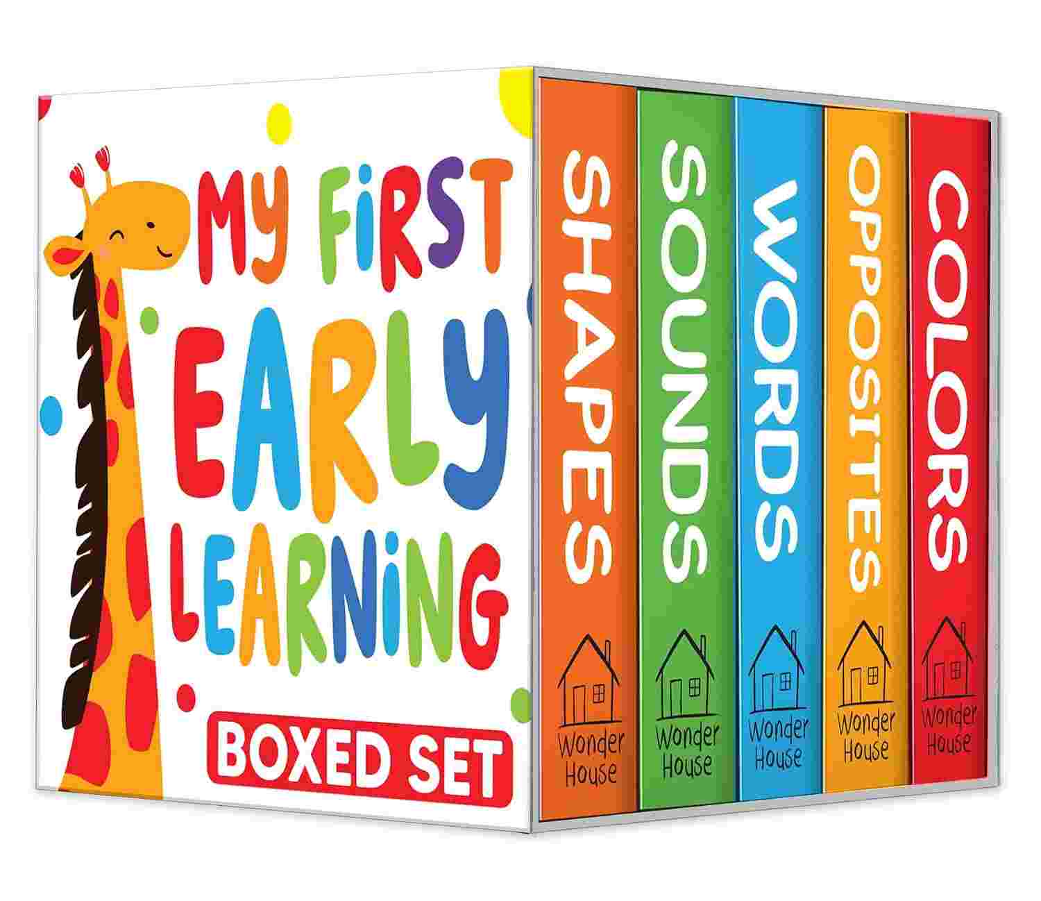 My First Early Learning Mini Boxset: 5 Mini Board Books