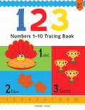 Preschool Activity Book: 123 – Numbers 1–10 Tracing Book